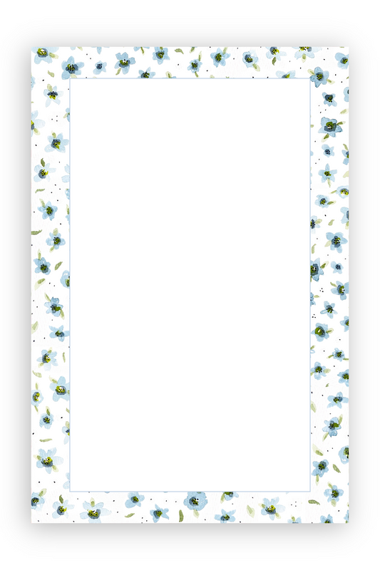 The Ella Notepad (Blue & Green)