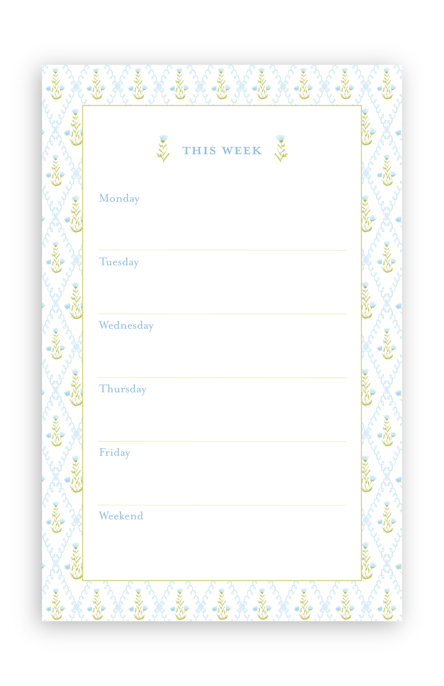 The Blue Trellis Weekly List