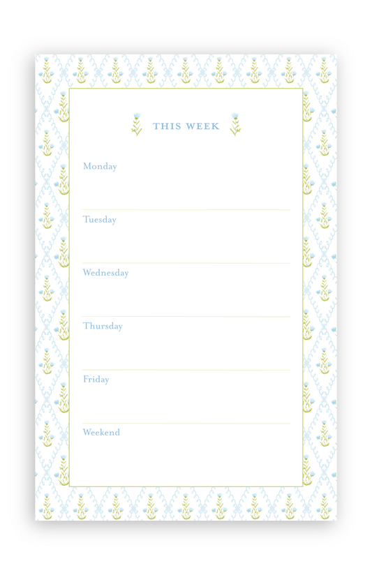 The Blue Trellis Weekly List