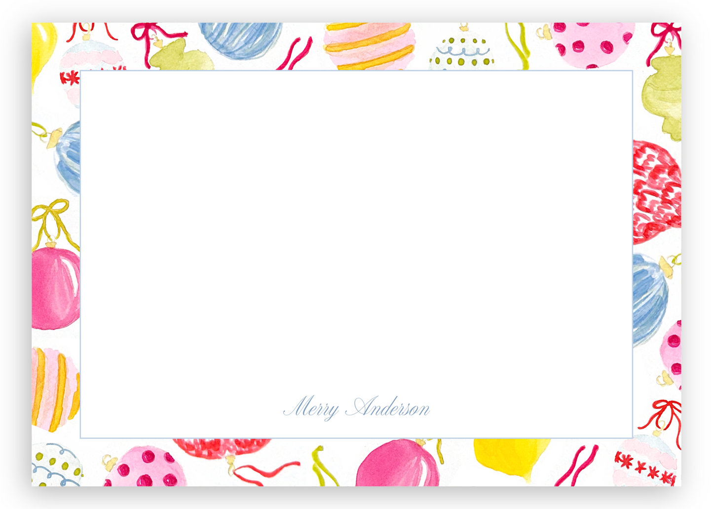 Ornaments Stationery Set