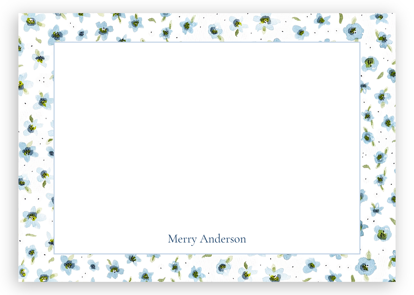 The Ella Stationery Set (Blue & Green)