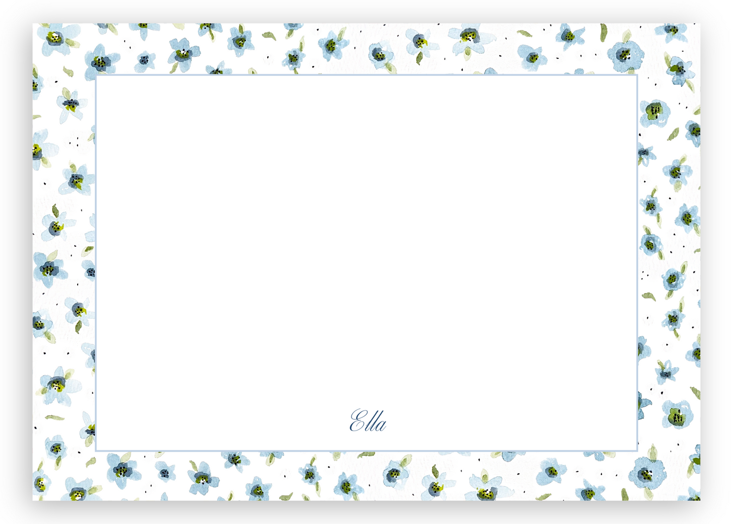 The Ella Stationery Set (Blue & Green)