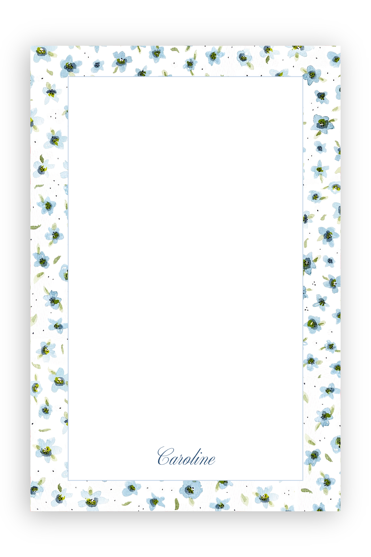 The Ella Notepad (Blue & Green)