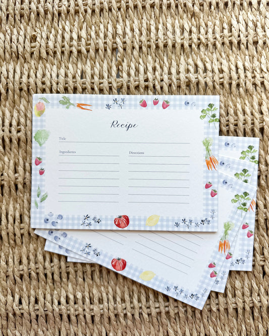 The Market Recipe Cards