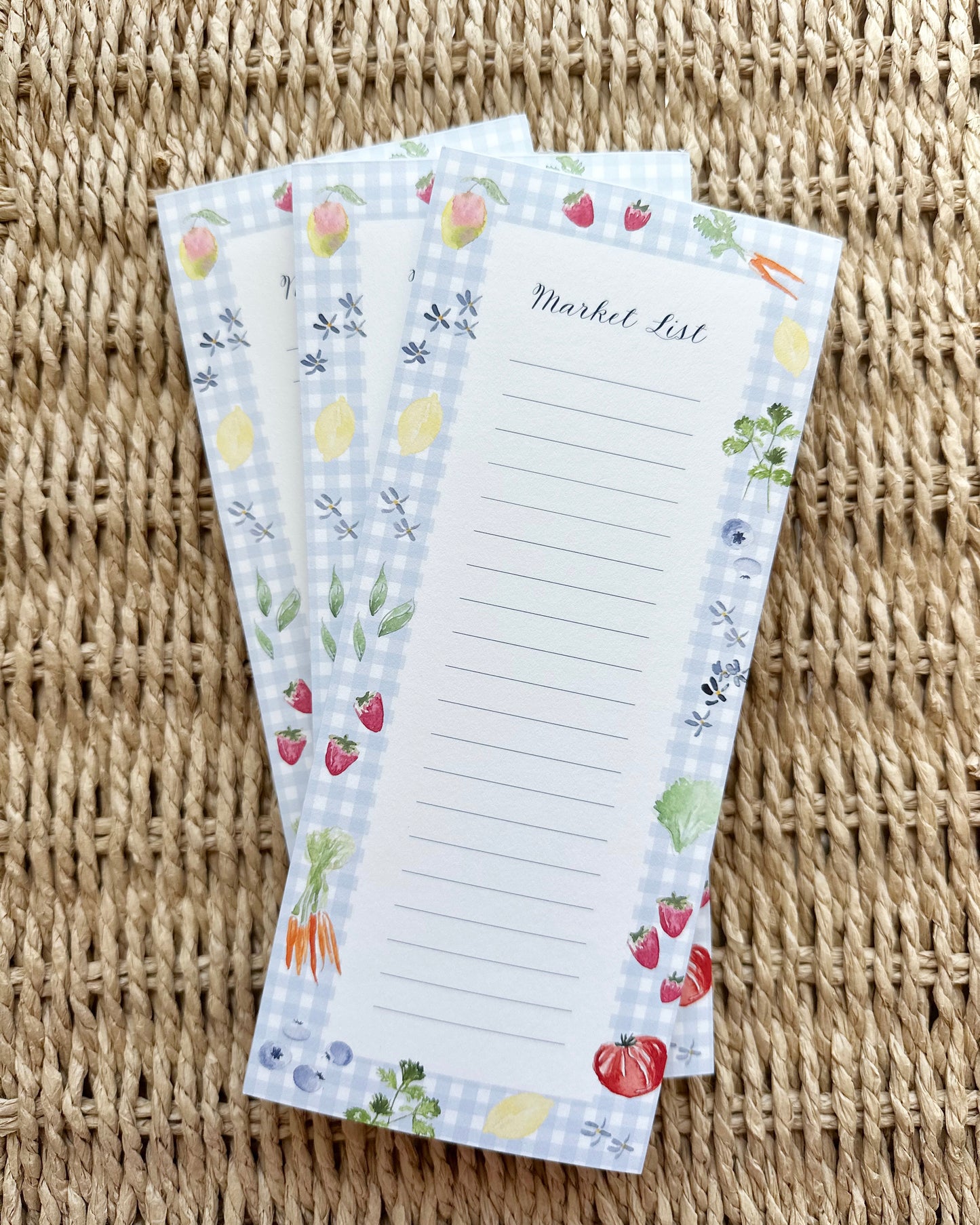 The Market List Notepad