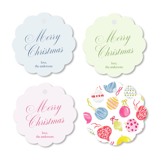 Ornaments Gift Tags